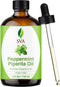 SVA Peppermint Piperita Essential Oil – 4 Fl Oz – 100% Natural for Diffuser, Hair Care, Skin Care, Aromatherapy