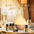 Set, 100ml SALKING Essential Oil Diffuser with Luxury Hotel Fragrance Oil Small Ultrasonic Aromatherapy Diffuser, Auto