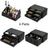 Readaeer Makeup Cosmetic Organizer with 12 Drawers, Storage Display Boxes Case (Black)