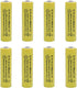 QBLPOWER 600mah 1.2v 2A (8 Pack ni-cd aa Rechargeable Battery for Solar Solar Batteries for Outdoor Solar Lights AA