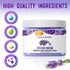 SPA REDI Body and Foot Cream Mask, Lavender and Wildflower, 16 Oz for Hydrating Skin