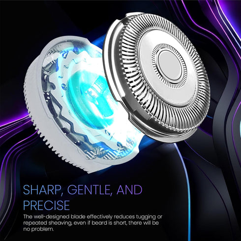 SH70 Replacement Head Blades, Compatible with Philips Series 7000 Electric Shavers, Norelco Replacement Heads