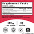 Dihydroberberine Supplement - 200mg, 60 Capsules - with Ceylon Cinnamon, 5X More Effective Than Regular Berberine HCL