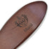 Murai By Giorgio GM6S Oval Cherrywood Beard Club Brush - Firm Boar Bristle Facial Brush for Men's Grooming