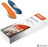 Ortholite Fusion Elevated Comfort Shoe Trim-to-Fit Insert - Proprietary Two-Layer Memory Foam System Designed
