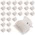 Tbestmax 24 Hot Roller Clips - Hair Curler Claw Clip Replacement for Women Girls, White