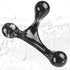 WEISUYUUS Handheld Manual Massager Body Massager Three Ball Back Massage Stick Health Massage Tool for Neck Waist HIPS