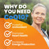 Doctor's Best High Absorption CoQ10 with BioPerine, 200 mg, 180 Count, Vegan, Non-GMO, Gluten & Soy Free