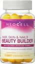 NeoCell Hair, Skin and Nails Beauty Builder with Collagen, Biotin, Vitamin C, 60 Count, Lemon Gummy