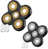 Universal 2 PCS 5 Blades Replacement Head for Head Shaver, 5 Blades Electric Razor Shaver Head