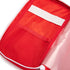 Red First Aid Bag, Empty Travel Rescue Pouch for Medicine Storage, Emergency Bag for Car Home Office