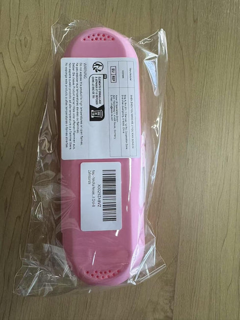Pink Plastic Electric Toothbrush Travel Case for Oral-B Pro Series