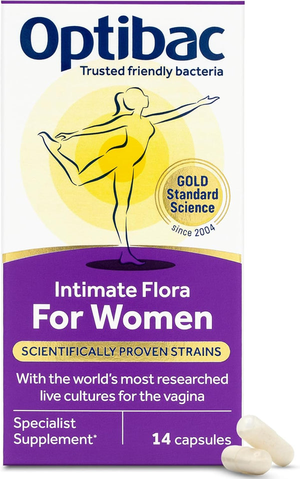 Optibac Probiotics OptiBac for Women | Daily Oral 2.3 Billion Friendly Bacteria Natural Female