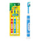 GUM Crayola Marker Childrens Toothbrush, Soft Bristled Kids Toothbrush Set Age 3+,