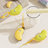 SOMUMOK Cartoon Banana Shape Toothbrush Head Protector Cover Portable Holders for Travel Bathroom Storage Case