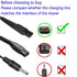 INVODA Shaver Charger for Norelco HQ8505 USB Shaver Power Cord 5V Replacement Charging Cable