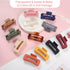 Sisiaipu 12 Pcs Large Hair Accessories, Jumbo Square Jaw Clips for Thick Hair, Bulk Clips for Women
