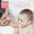 60Pcs Baby Tongue Cleaner, Disposable Baby Toothbrush, Soft Gauze Oral Cleaning Stick for 0-36 Month Baby