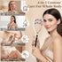 TrendSphere Facial Massager Face Neck, Microcurrent EMS with LCD Screen, Electric Roller for Lifting Toning Puffiness