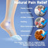 Women&Men-2/3 15-20mmhg bropite Toeless Compression Socks for Pairs Open Toe Compression stocking Support Knee High