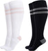 Momcozy Compression Socks for Women Wide Calf, 15-20mmHg Knee High Support Socks