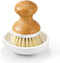 SUBEKYU Bamboo Dish Brush, Natural Wooden Dishwashing Scrubber for Cleaning Dishes, 1 Set