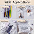 Sotiff 60 Pcs Bulk Inspirational Gifts for Women, Makeup Bags EVA Cosmetic Toiletry Bags for Friends Mom Coworker (6 x