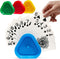 LEAFORIA Playing Card Holders 4 Pack - Triangle Hands Free Card Holder for