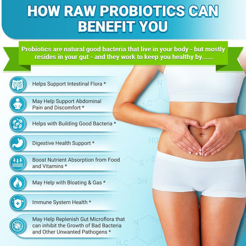 Akkermansia Probiotic, GLP-1 Probiotics for Women & Men - 10 Billion AFUs + Organic Prebiotics, Digestive, Gut, Immune & Overall Health, Enhances Gut Digestive Lining Function (60 Capsules, 1-Pack)