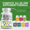 Oregano Oil 6000mg, Garlic Extract 4000mg & More - Immune Support & Digestive Health - 60 Caps