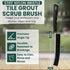 Solvra Set 6Pcs Crevice Cleaning Brush Hard Bristle Cleaning Tools for Grout, Tile Floors, Gaps & Narrow Spaces Small