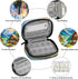 Skerhhux 7 Colorful Forest Spring Pill Case Travel Pill Organizer Weekly Day Portable with Zipper Medicine Box Pill