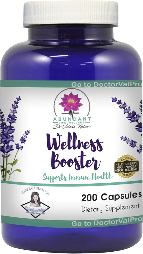 Echinacea Elderberry Goldenseal & More, 200 Caps, Wellness Boosters