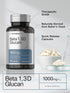 Horbaach Beta Glucan 1 3D 1000 mg - 90 Capsules, Non-GMO, Gluten Free Supplement