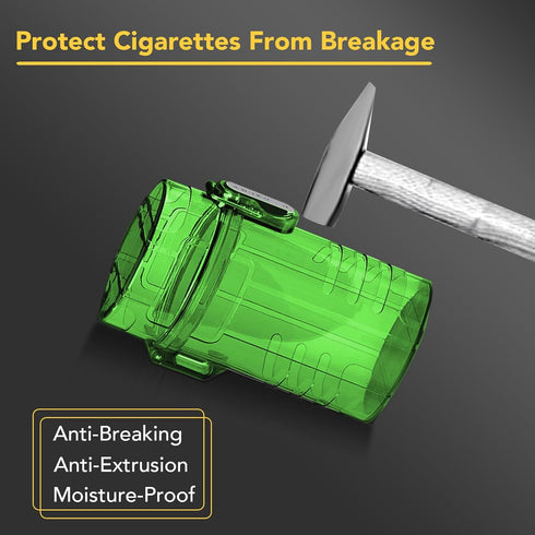 Storage Box, Joint Holder Case Smell Proof, Waterproof Airtight Container for Outdoor, Tobacco Pipe Bags