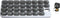 Monthly Med Organizer with 31 Daily Removable Pill Pods, Numbered Pillboxes for Home, Work, Travel