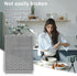 Penhderm 316L (8CM*10CM) Stainless Steel Cast Iron Scrubber Cleaner,Chain Mail Scrubber with Silicone Insert,for Cast