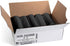 Aluf Plastics High Density Trash Bags, 10 Gallon, 1000 Count, 6 Micron (eq), 24" x 24", Black, for Bathroom, Office, Industrial, Commercial, Janitorial, Municipal, Recycling by Aluf Plastics
