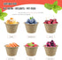 200 Pcs 4 oz Natural Sugarcane Biodegradable Bowls, Disposable Paper Bowls for Salad, Hot Soup, Pasta, and Dessert