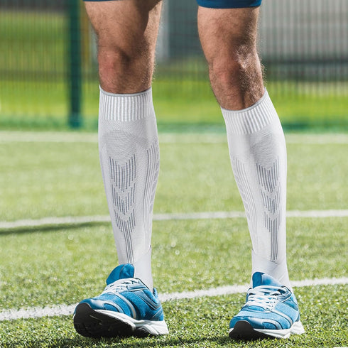 RONGXG Foot Calf Compression Sleeve with Adjustable Strap Leg Brace Compression Support Sleeve for Foot Ankle Swelling