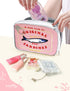 Cessfle Funny Sardine Tin Fish Makeup Bag - Creative Kawaii Cosmetic Pouch for Women & Coquette Make Up Storage