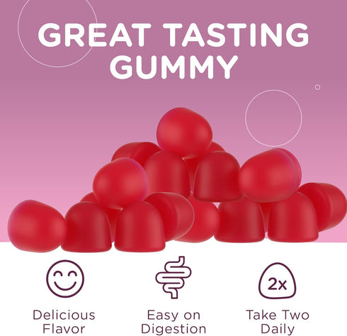 Zahler Chapter Six Prenatal Gummies, Grape Flavor, 60 Gummies