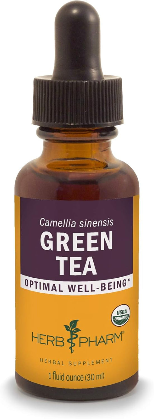 Herb Pharm Green Tea Extract, 1 oz Liquid