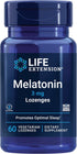 Life Extension Melatonin 3 mg, 60 Chewable Lozenges for Optimal Sleep Support, Healthy Circadian Rhythms