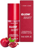 I DEW CARE Lip Oil - Glow Easy Pomegranate | Vitamin C Tinted Lip Oil, Hydrating Korean Makeup (0.20 Fl Oz)