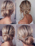 Unicra Bride Rhinestone Wedding Hair Vine, Gold Bridal Hair Piece Crystal Headband for Women and Girls