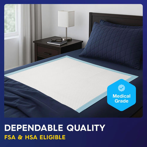Pulp 50 36" 36" x Incontinence Underpads x | XXXL Bed Pads Disposable Adult | Super Absorbency Chux Pads for Adults