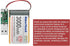 MakerHawk 2PCS 3.7V 3000mAh 103665 JST1.25 1000mA LiPo Battery Rechargeable Plug Lithium Polymer Battery with USB