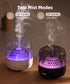 Small Essential Oil Diffuser for Home, Stylish Volcano Mountain View & Colorful Lighting, Aromatherapy Aroma Diffusers