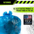 Aluf Plastics 33 Gallon Blue Trash Bags | 1.0 MIL | 100 Count | 33" x 38" | For Home, Kitchen, Bathroom, Recycling